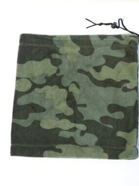 Biogaiter camo gaiter camouflage green fleece neck warmer microfiber scarf warm